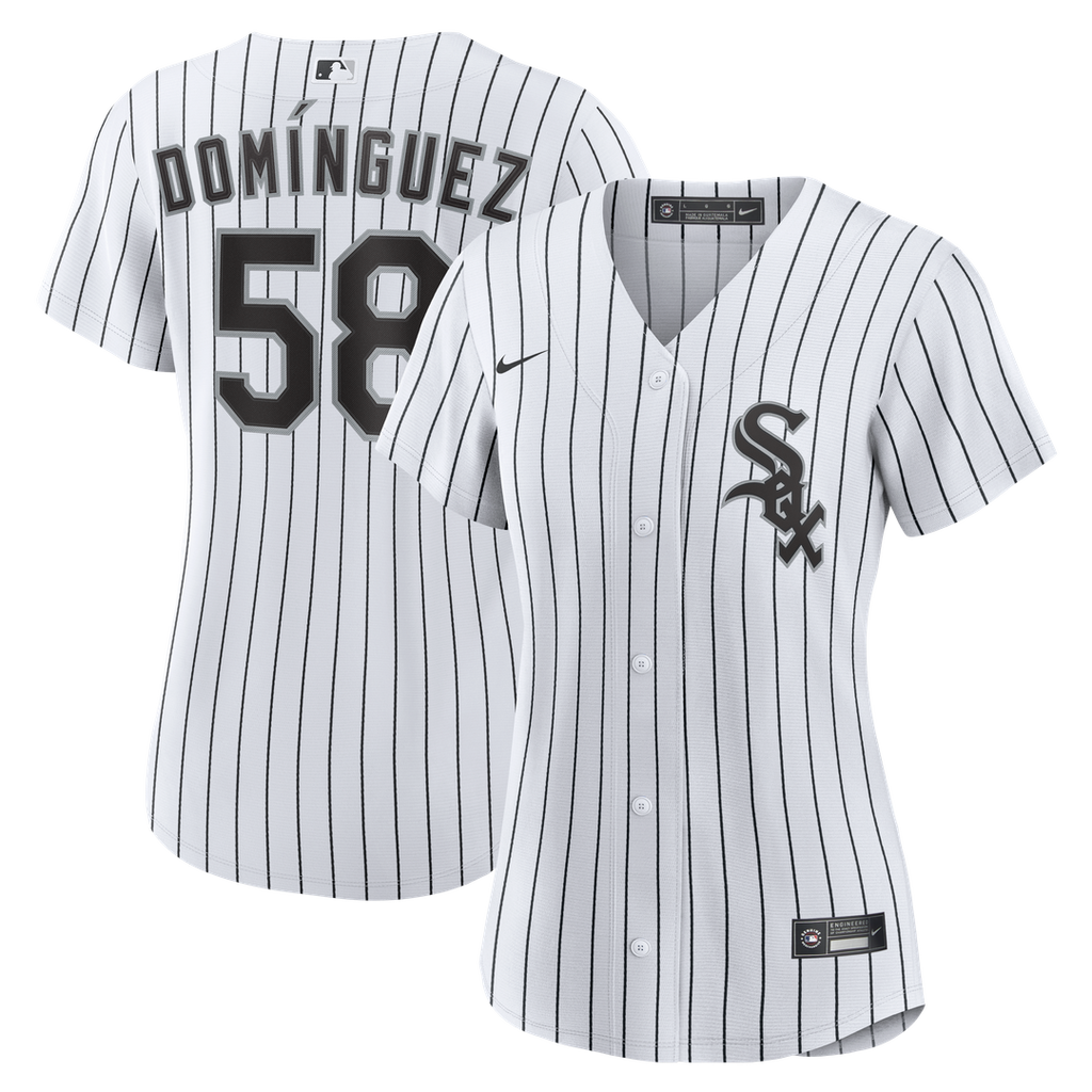 Chicago White Sox Seranthony Domínguez Women's Home Replica Jersey | White