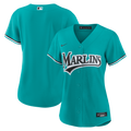 Miami Marlins Women's Alternate Replica Jersey | Teal