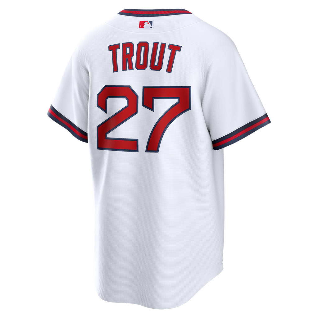 Los Angeles Angels Mike Trout Road Replica Jersey | Gray