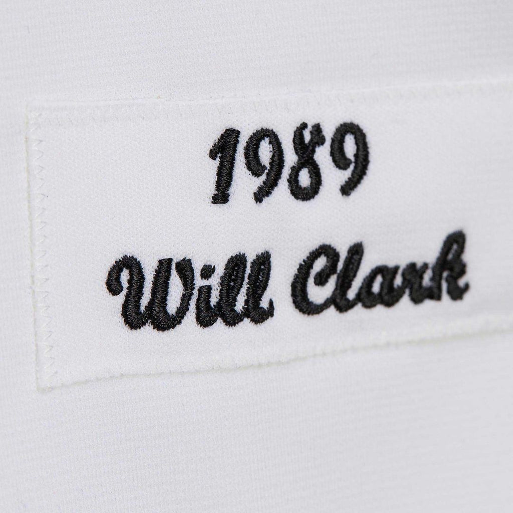 San Francisco Giants Will Clark Cooperstown 1989 Authentic Jersey | White