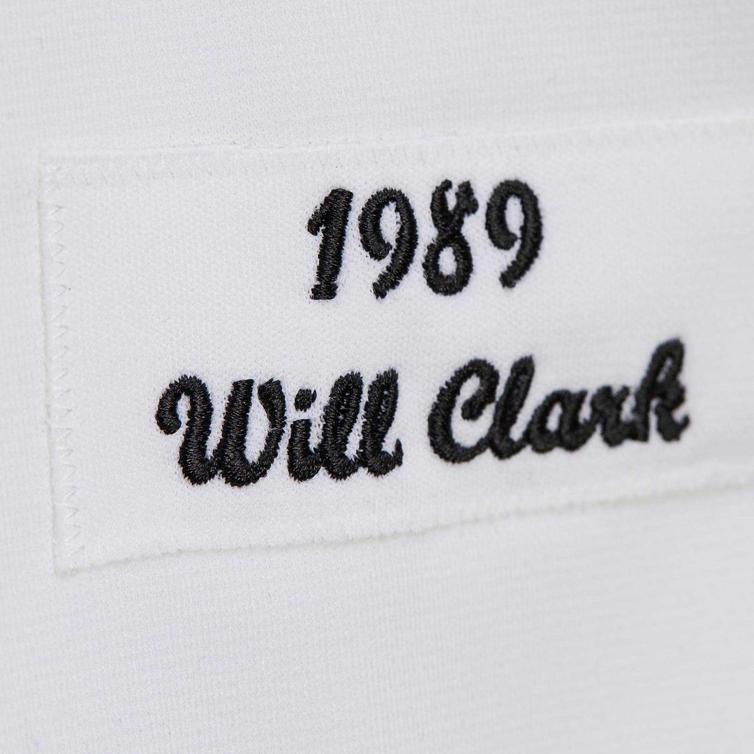 San Francisco Giants Will Clark Cooperstown 1989 Authentic Jersey | White