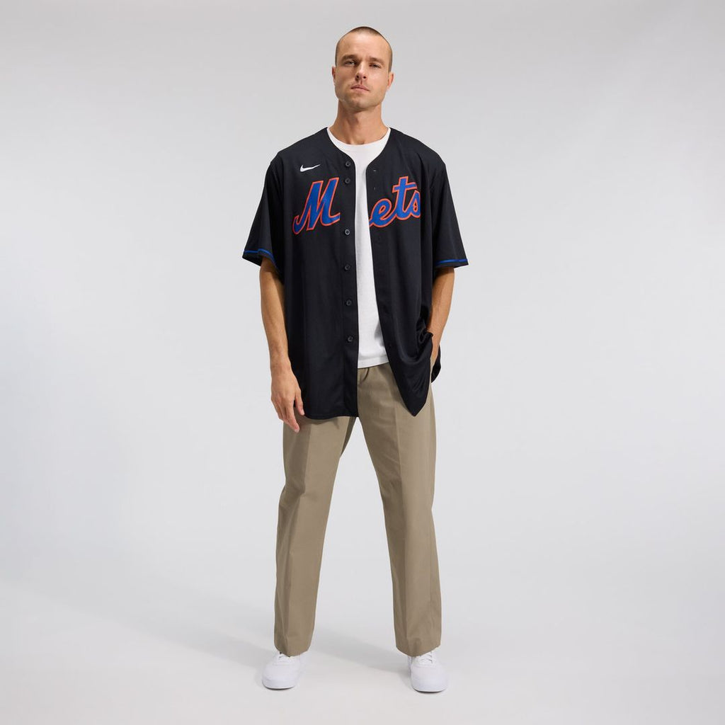 New York Mets Starling Marte Alternate Replica Jersey | Black