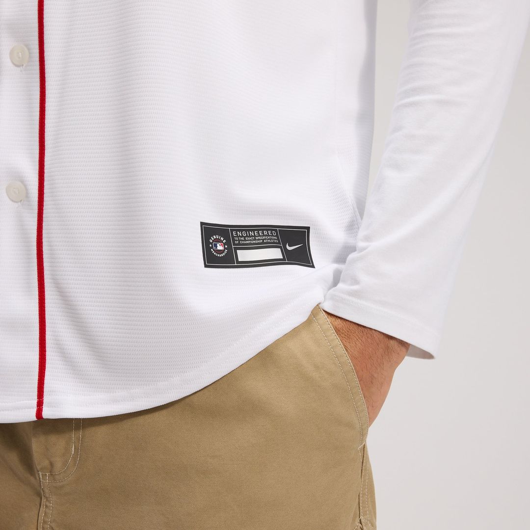 Cincinnati Reds Home Replica Team Jersey | White