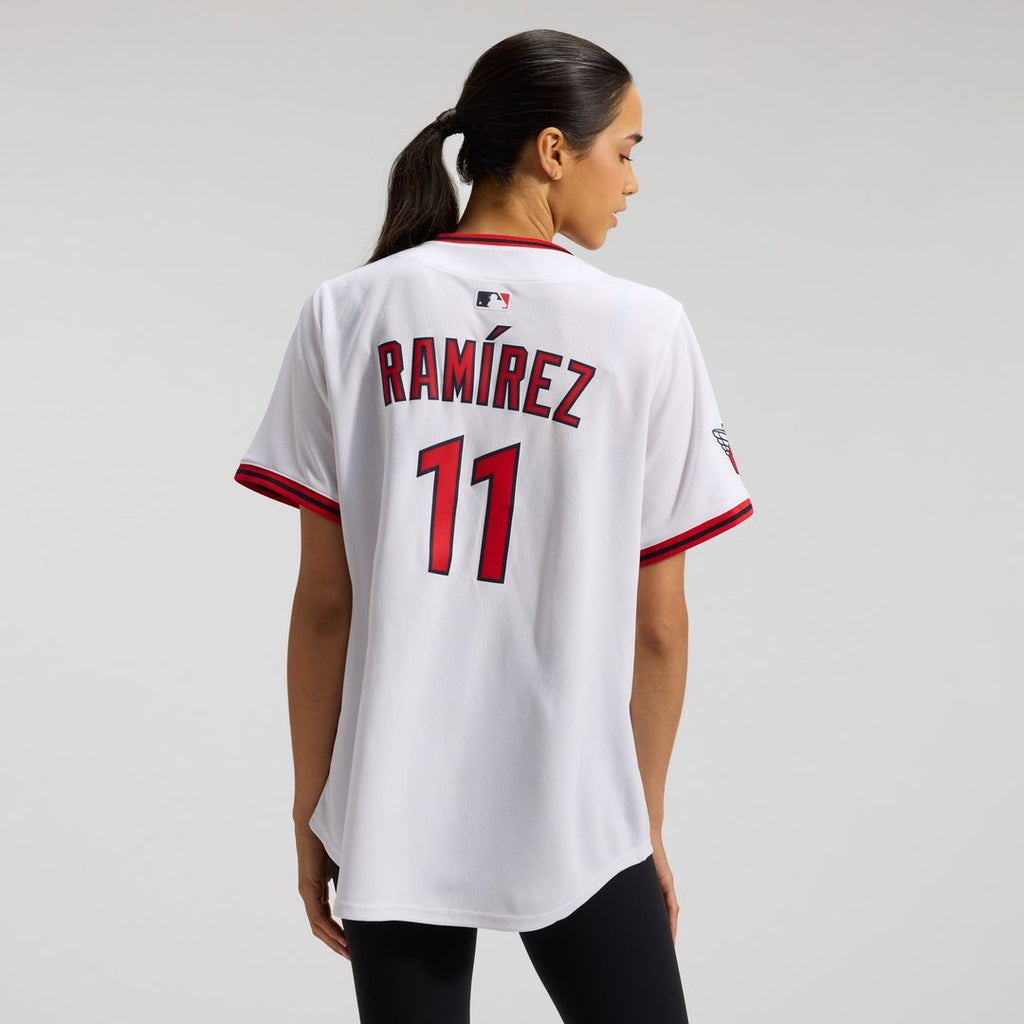 Cleveland Guardians José Ramírez Women's Home Limited Jersey | White