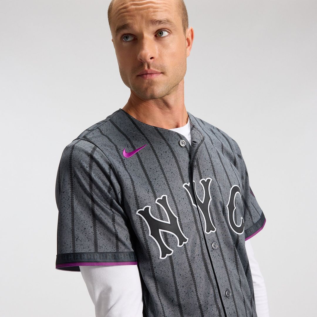 New York Mets City Connect Limited Jersey | Gray