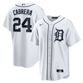 Detroit Tigers Miguel Cabrera Home Retired Replica Jersey | White