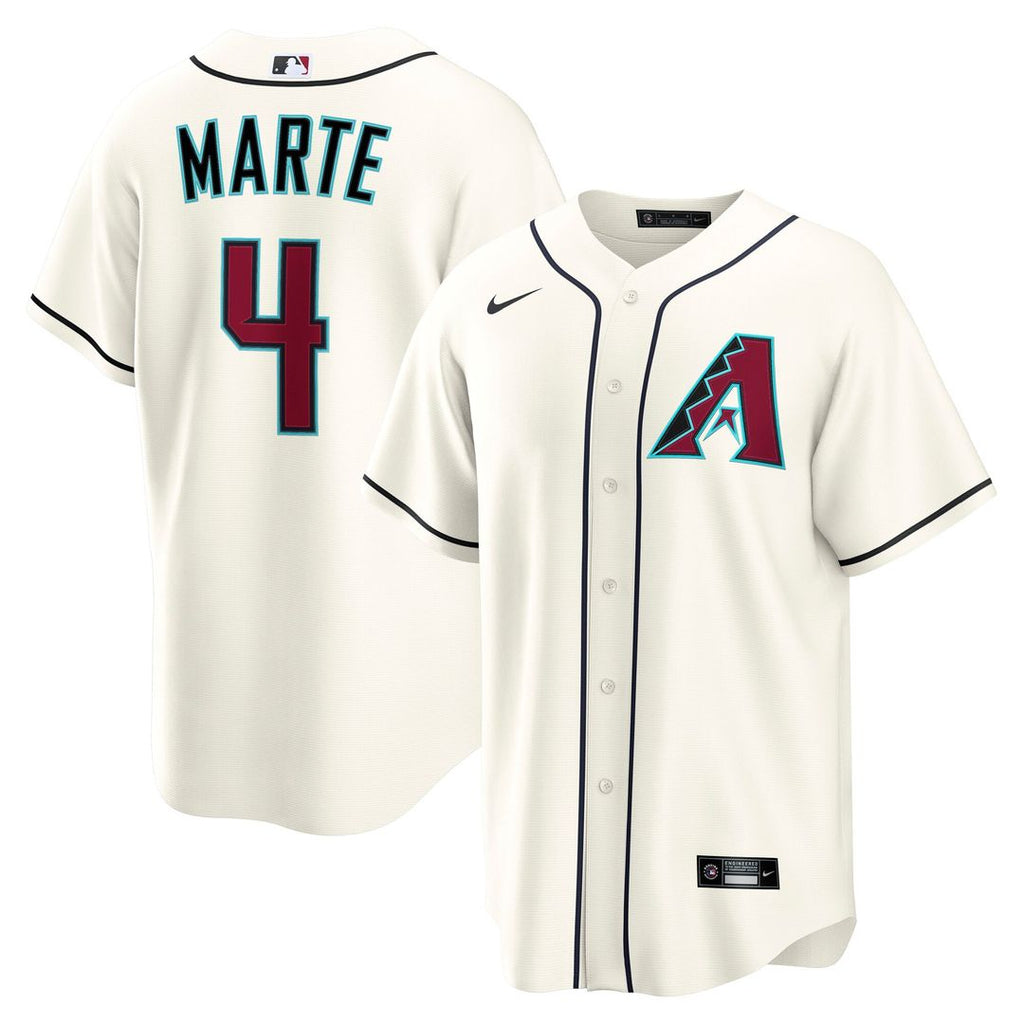Arizona Diamondbacks Ketel Marte Home Replica Jersey | Cream