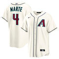 Arizona Diamondbacks Ketel Marte Home Replica Jersey | Cream