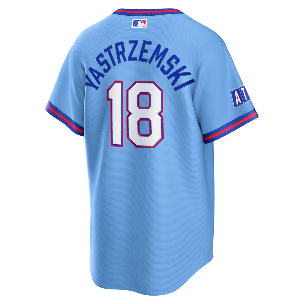 Atlanta Braves Mike Yastrzemski 2026 City Connect Stadium Jersey | Powder Blue