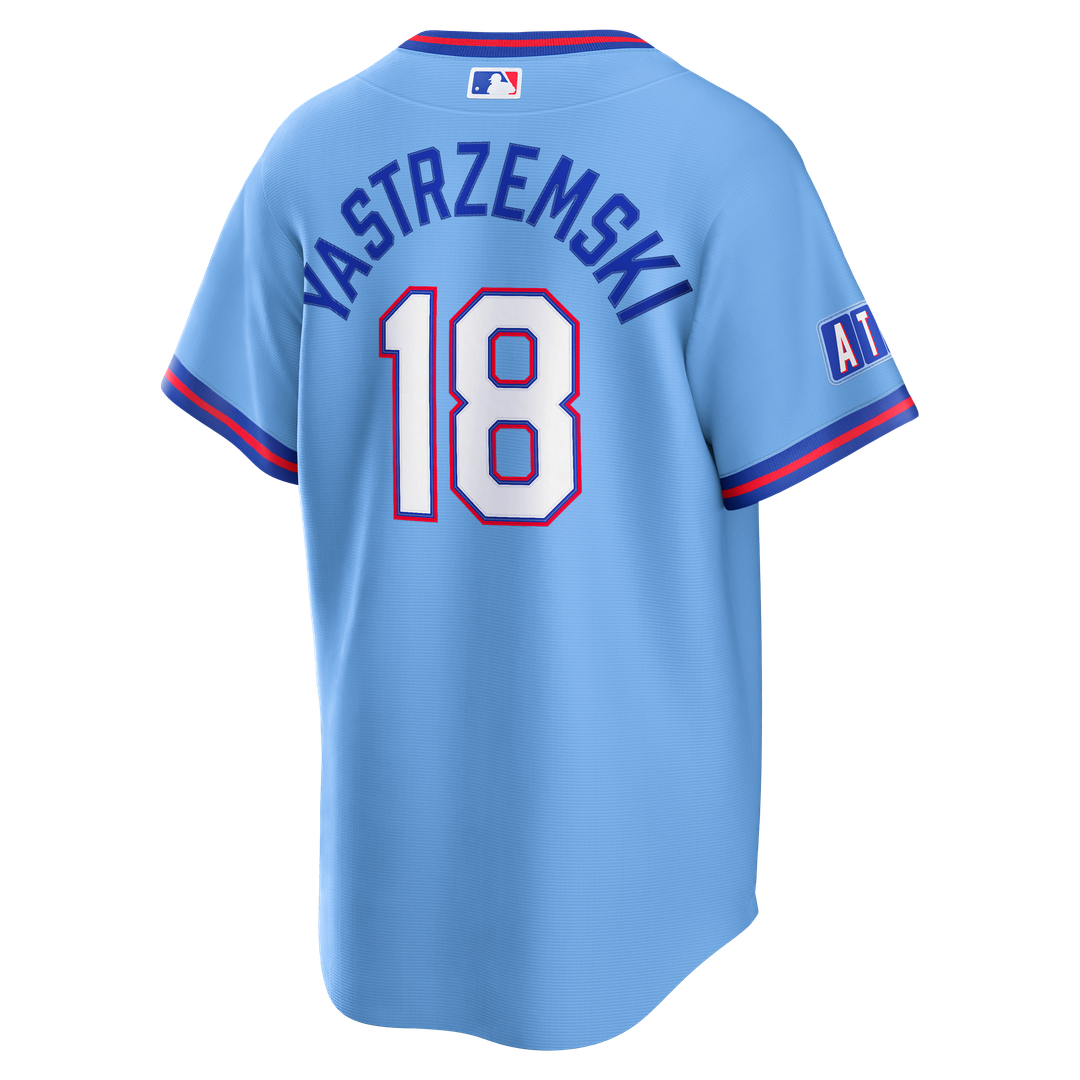 Atlanta Braves Mike Yastrzemski 2026 City Connect Stadium Jersey | Powder Blue