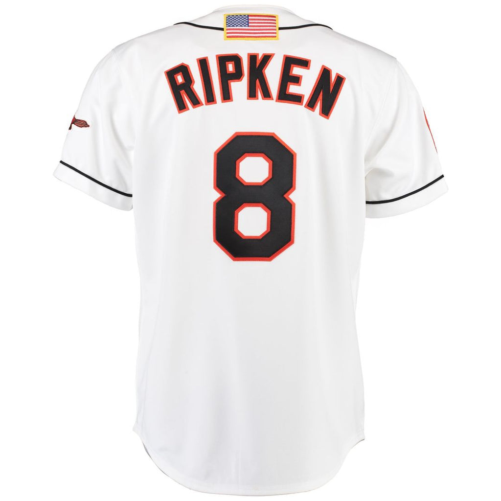 Baltimore Orioles Cal Ripken Home Authentic Jersey | White