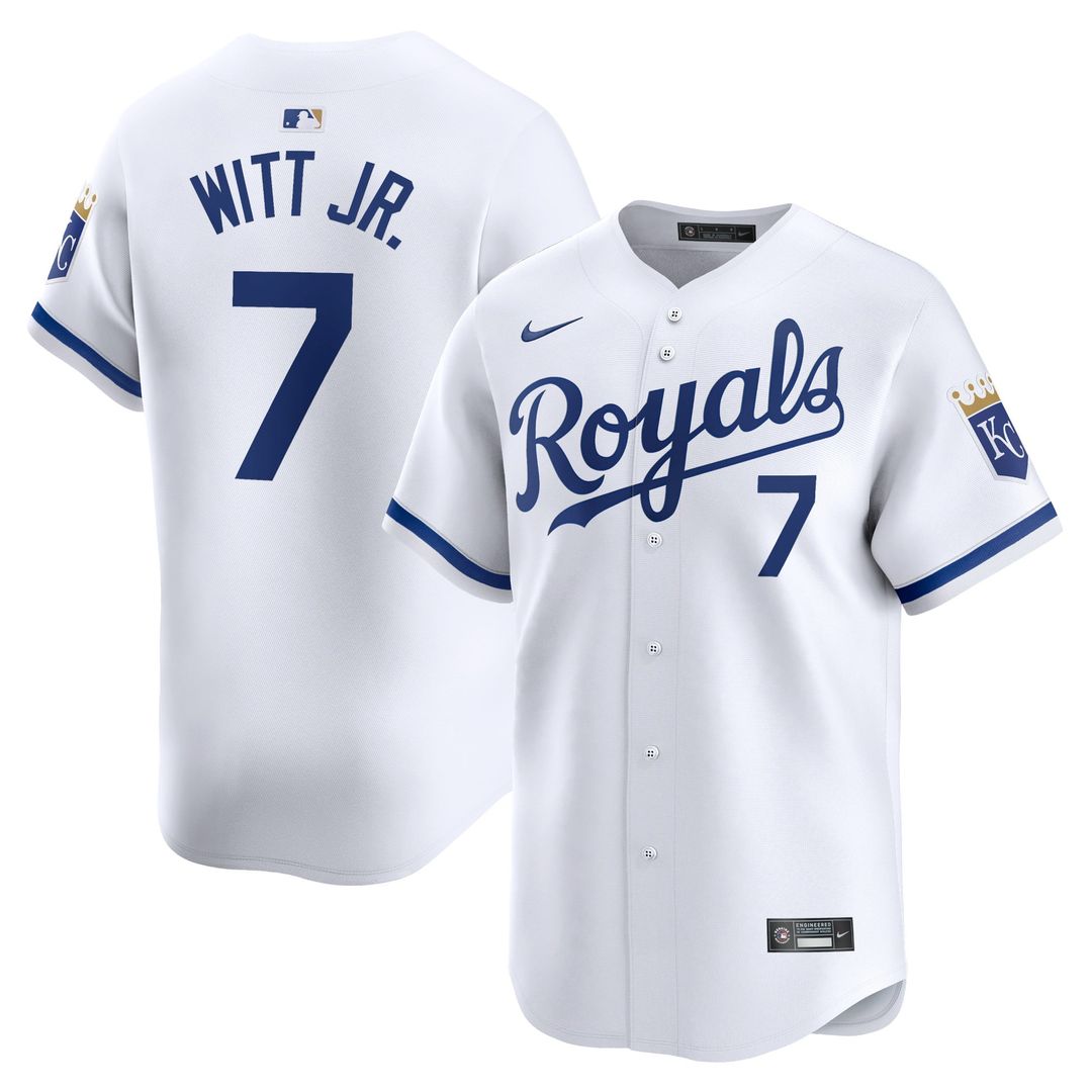 Kansas City Royals Bobby Witt Jr. Home Limited Jersey | White