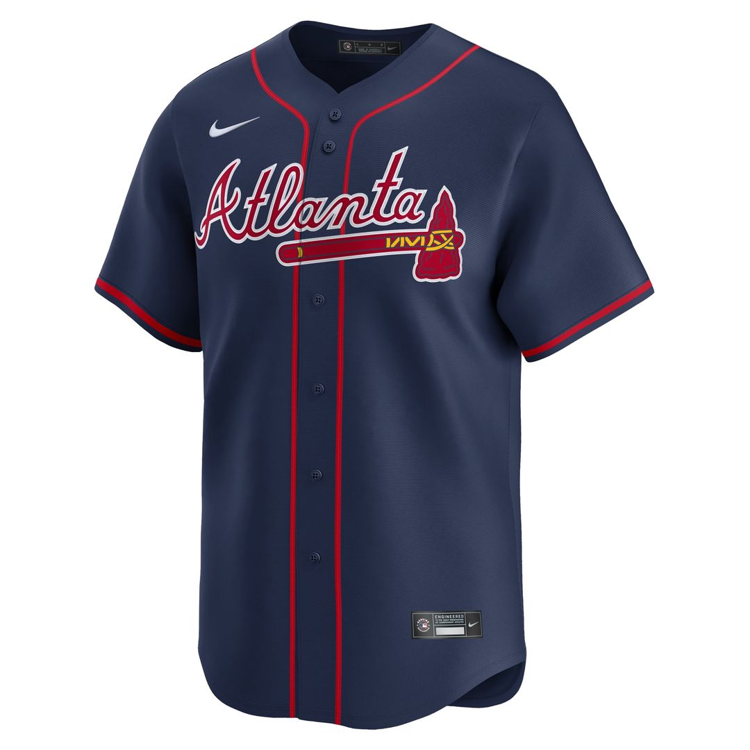 Atlanta Braves Ronald Acuña Jr. Alternate Limited Jersey | Navy