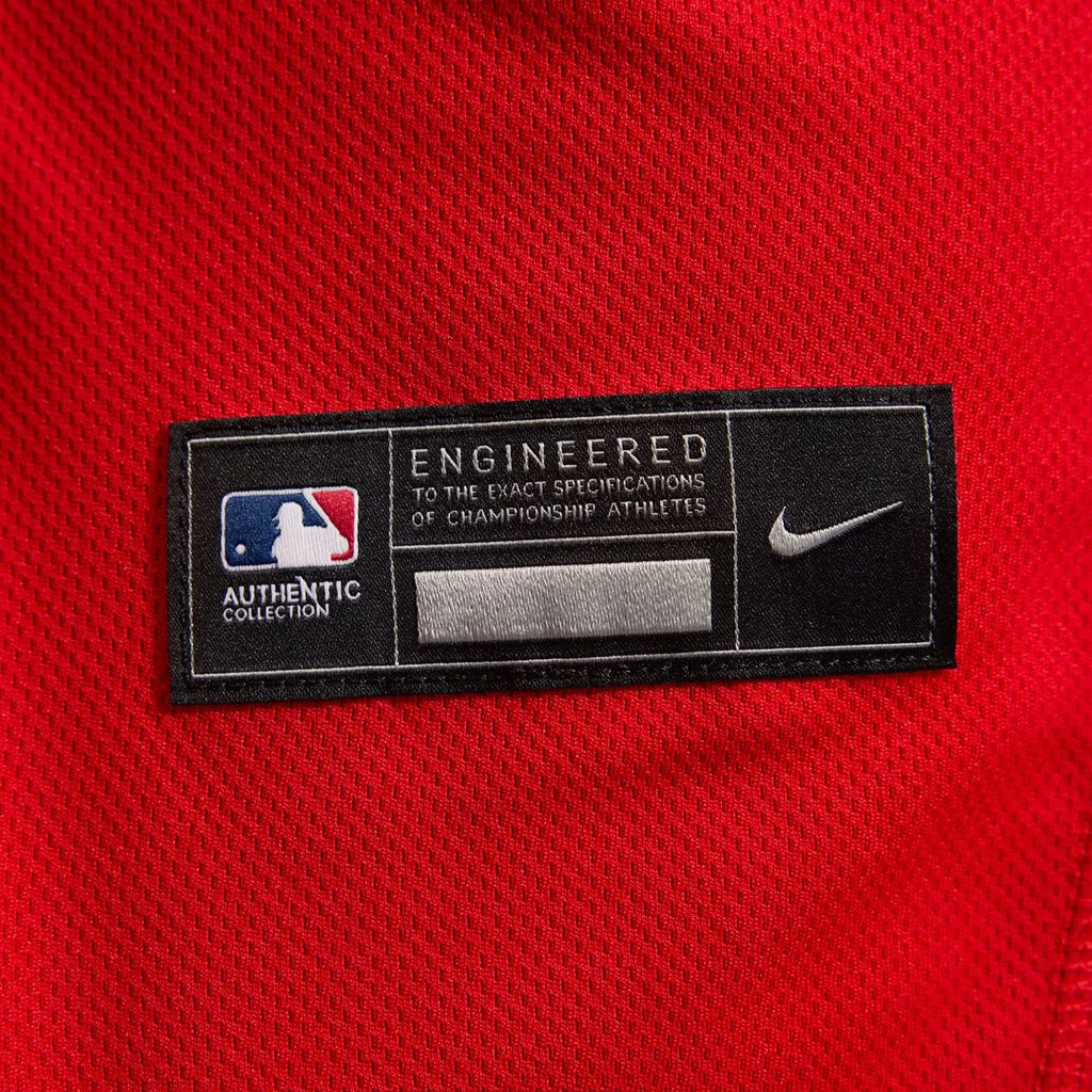 Cincinnati Reds Alternate Authentic Team Logo Jersey | Scarlet