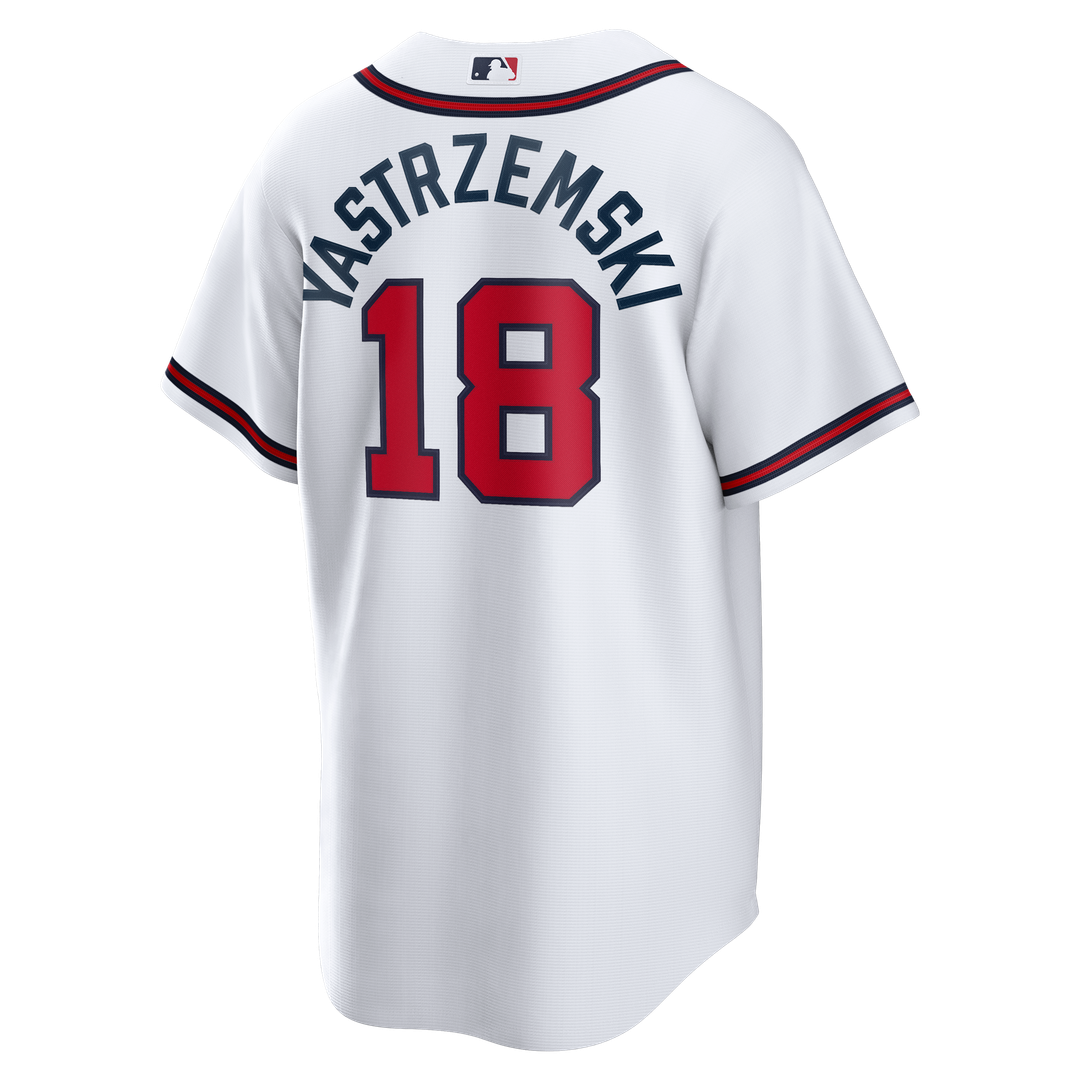 Atlanta Braves Mike Yastrzemski Replica Jersey | White