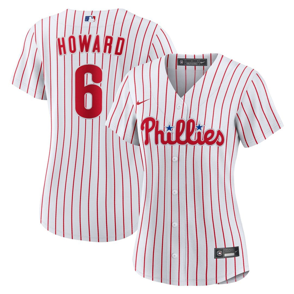 Philadelphia Phillies Ryan Howard Women's Replica Jersey | White