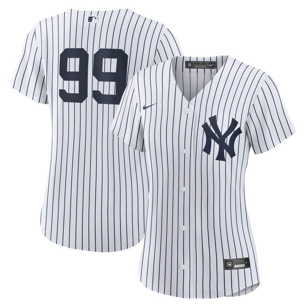 New York Yankees Aaron Judge Women's Home Replica Jersey | White