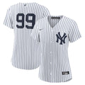 New York Yankees Aaron Judge Women's Home Replica Jersey | White