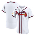 Atlanta Braves Home Authentic Jersey | White