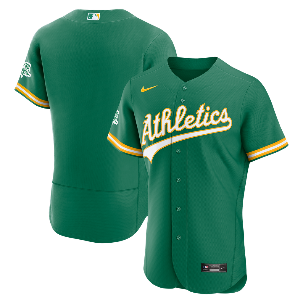 Athletics Alternate Authentic Jersey | Green