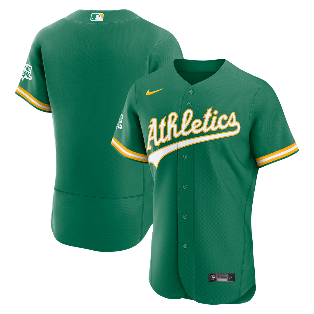 Athletics Alternate Authentic Jersey | Green