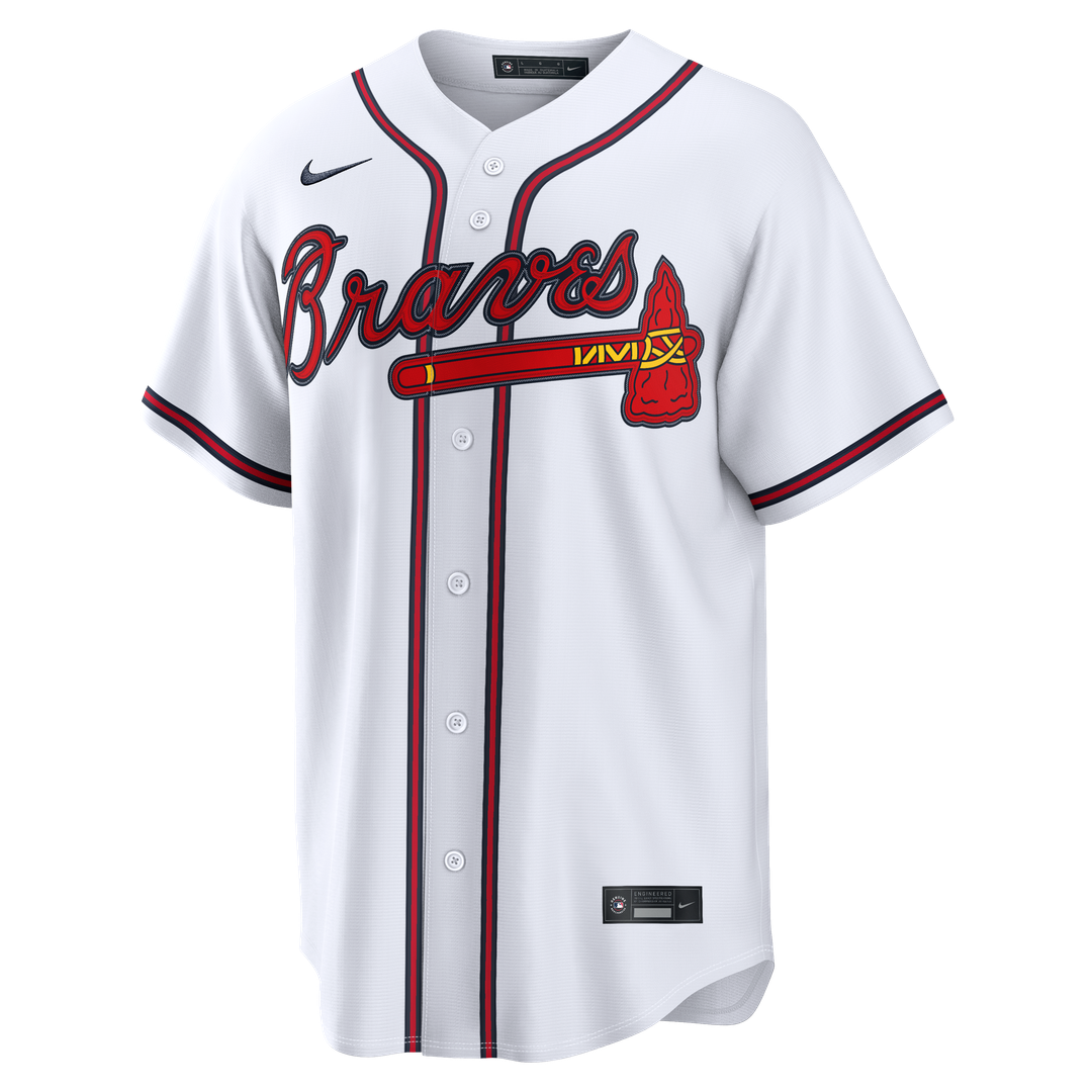 Atlanta Braves Grant Holmes Home Replica Jersey | White