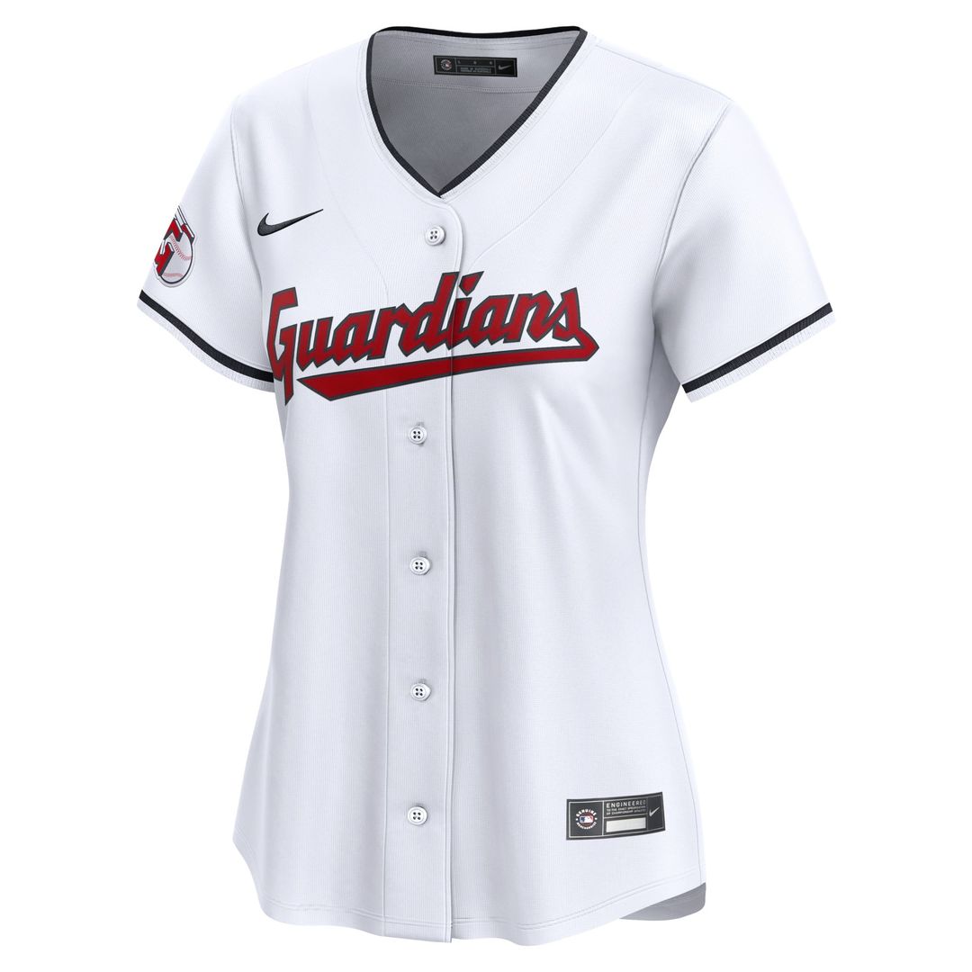 Cleveland Guardians Jose Ramirez Women's Home Limited Jersey | White