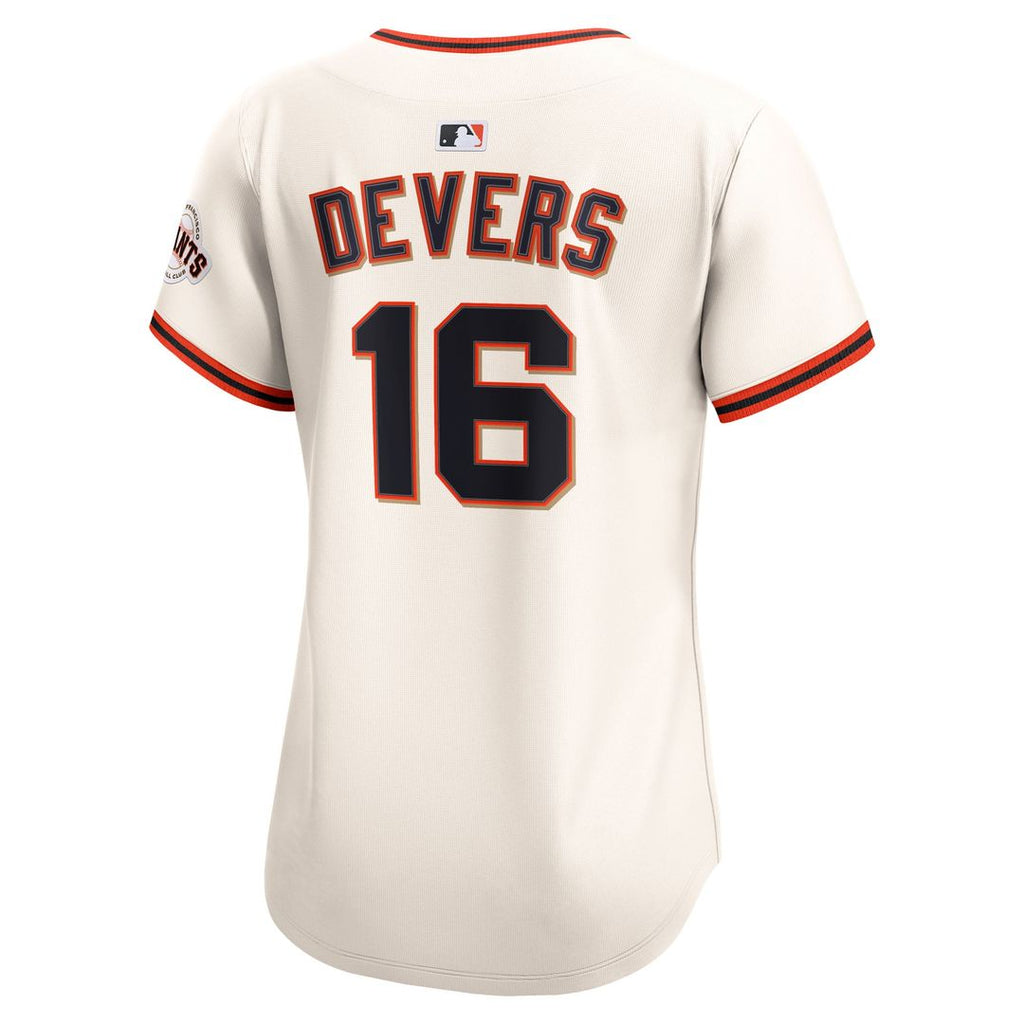San Francisco Giants Rafael Devers Women's Home Limited Jersey | Cream