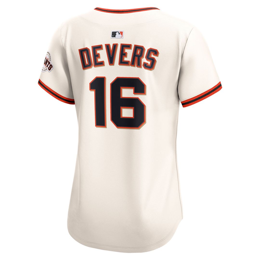 San Francisco Giants Rafael Devers Women's Home Limited Jersey | Cream