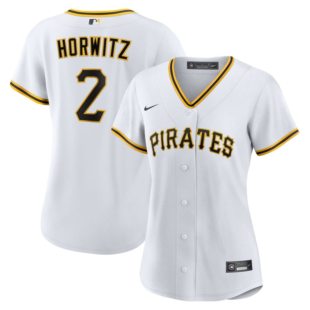Pittsburgh Pirates Spencer Horwitz Women's Home Replica Jersey | White