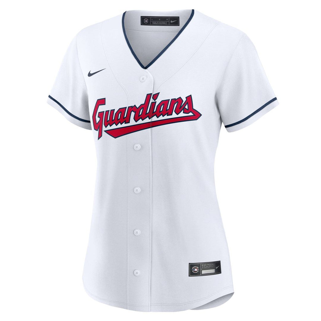 Cleveland Guardians Women's Home Replica Team Jersey | White