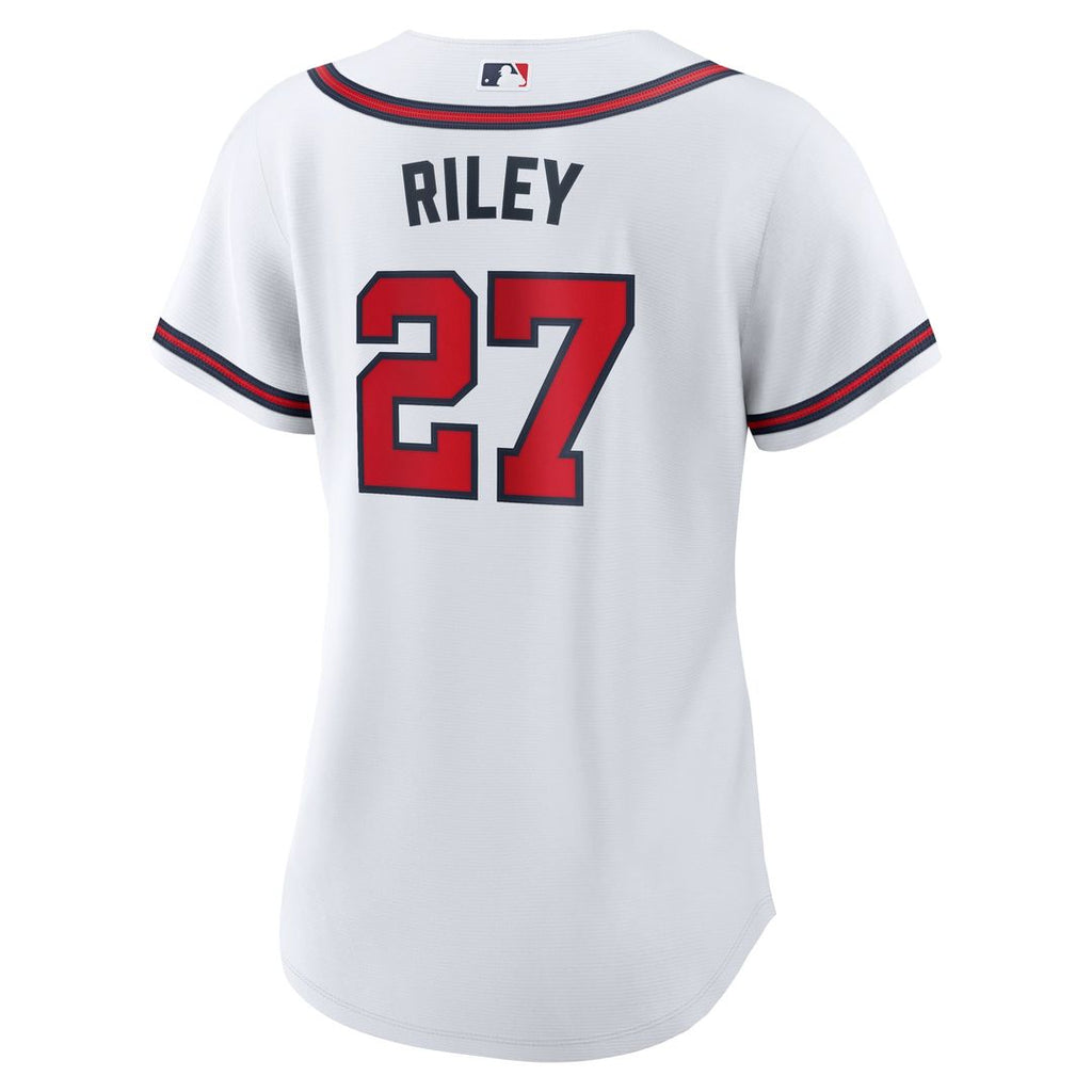 Atlanta Braves Austin Riley Women's Home Replica Jersey | White