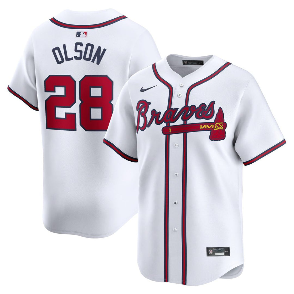 Atlanta Braves Matt Olson Home Limited Jersey | White