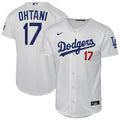 Los Angeles Dodgers Shohei Ohtani Youth Home Stadium Jersey | White