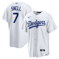 Los Angeles Dodgers Blake Snell Home Replica Jersey | White