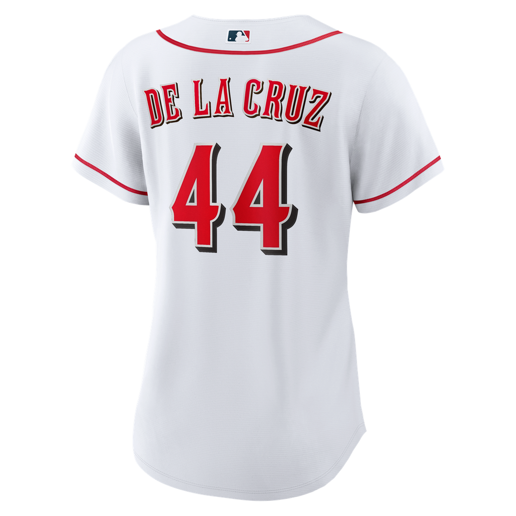 Cincinnati Reds Elly De La Cruz Women's Home Replica Jersey | White