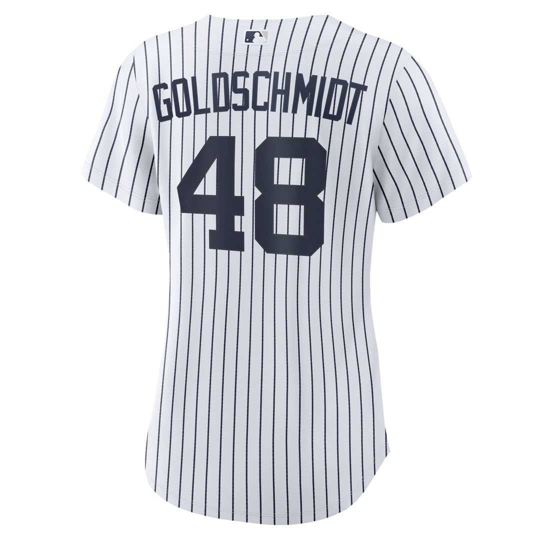 New York Yankees Paul Goldschmidt Women's Home Replica Jersey | White