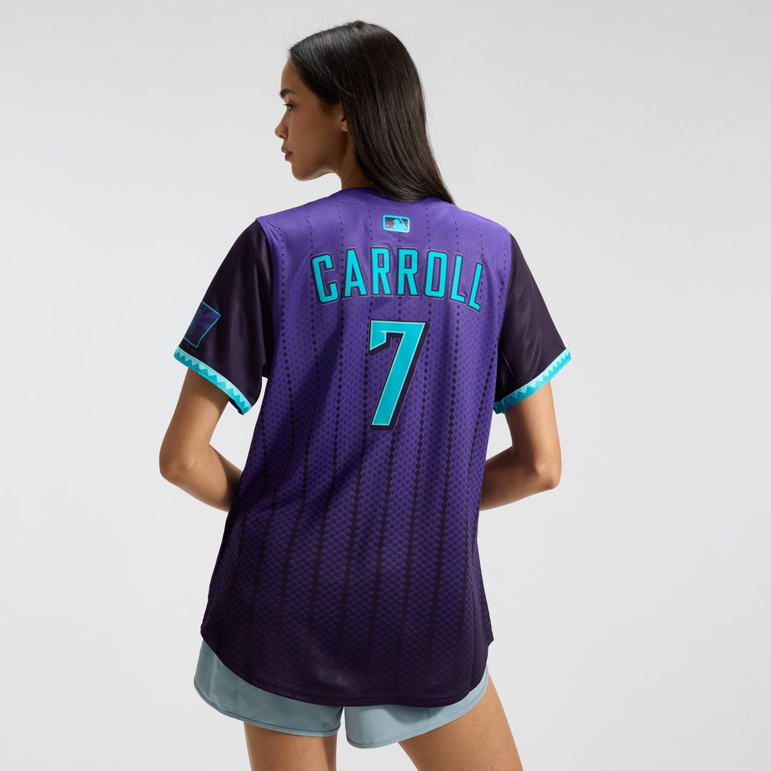 Arizona Diamondbacks Corbin Carroll Women's 2025 City Connect Limited Jersey | Purple