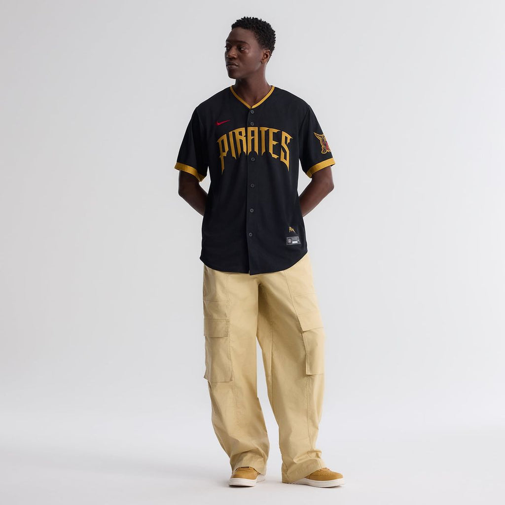 Pittsburgh Pirates Oneil Cruz 2026 City Connect Stadium Jersey | Black