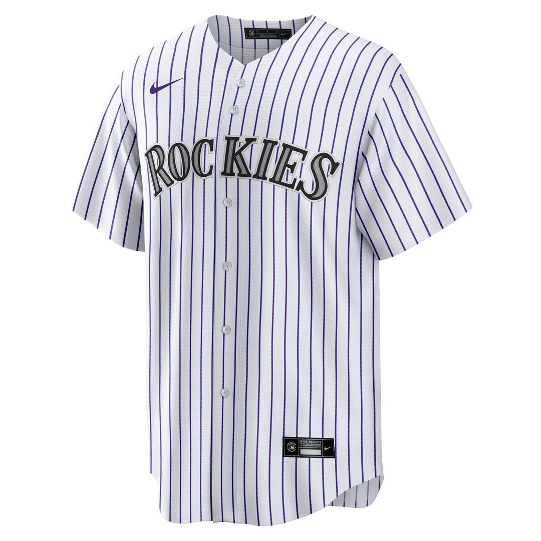 Colorado Rockies Brenton Doyle Home Replica Jersey | White