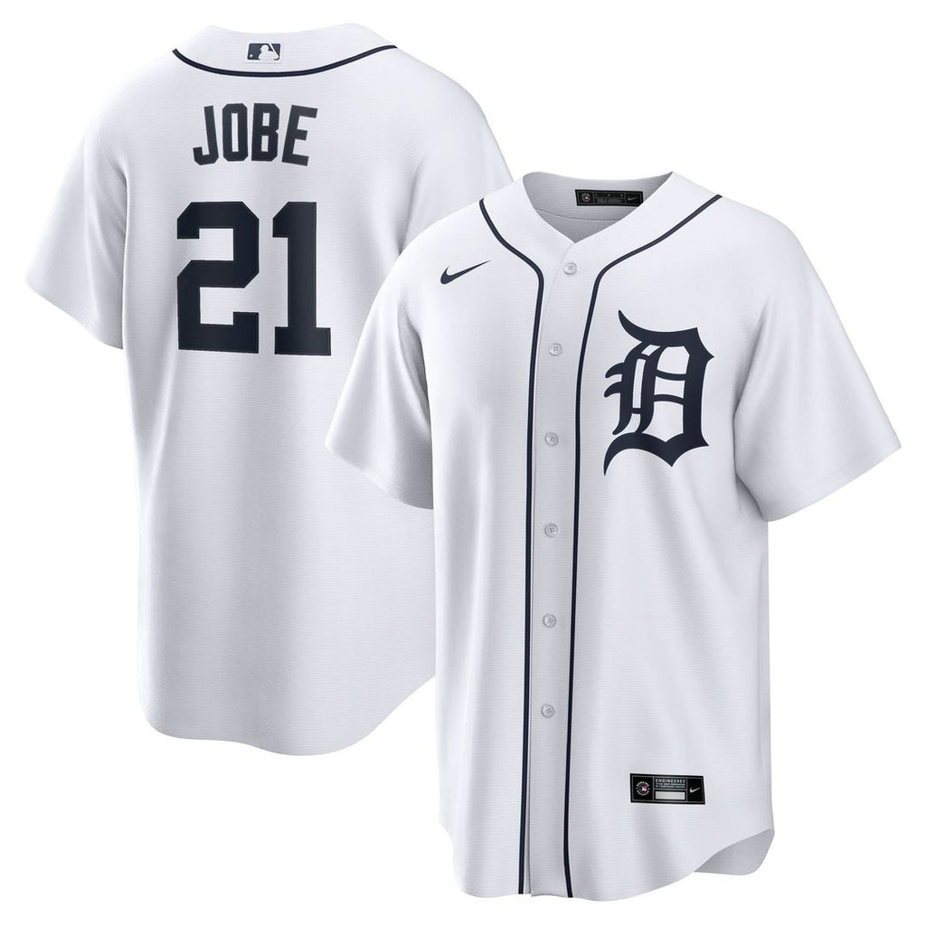 Detroit Tigers Jackson Jobe Home Replica Jersey | White