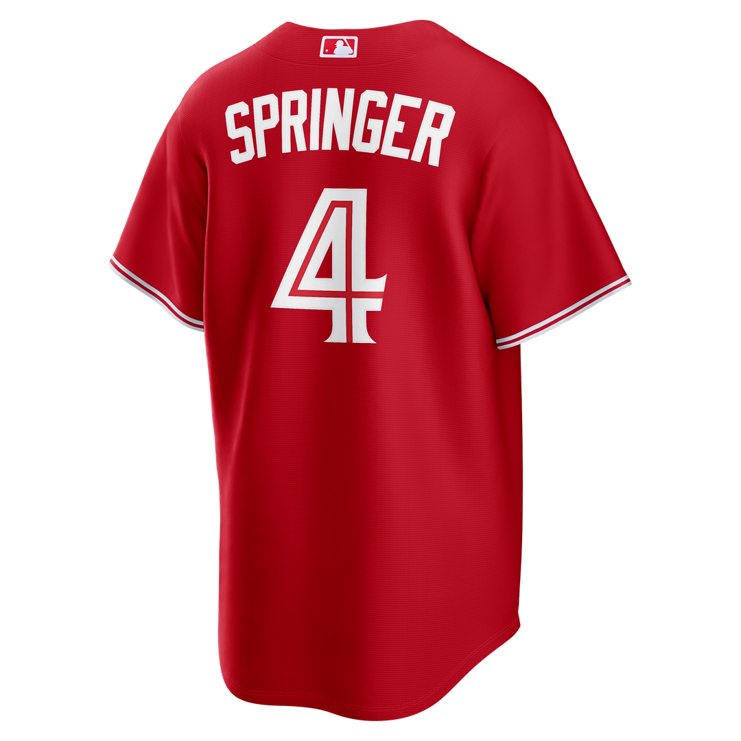 Toronto Blue Jays George Springer Canada Day Replica Jersey | Red