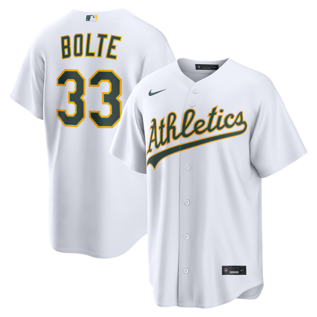 Athletics Henry Bolte Home Replica Jersey | White