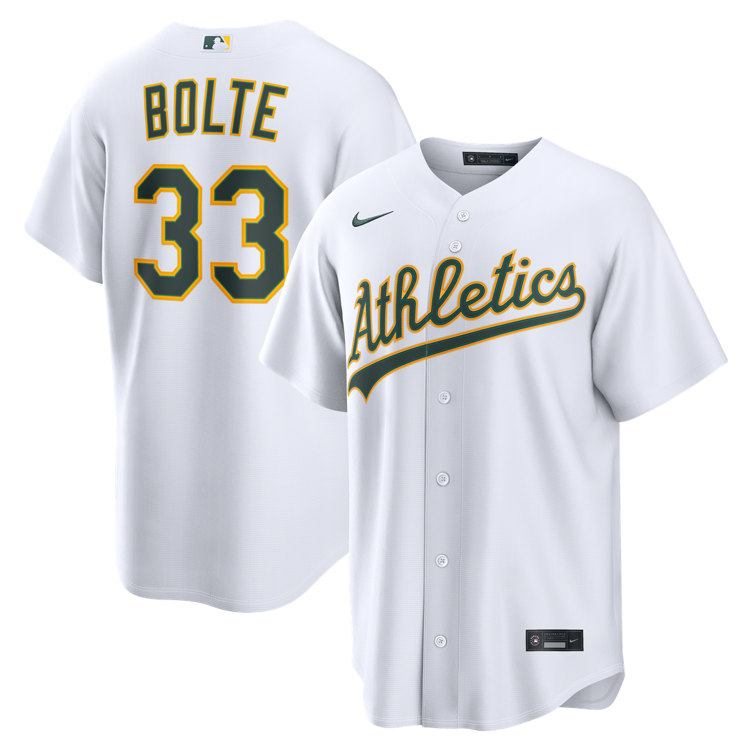 Athletics Henry Bolte Home Replica Jersey | White
