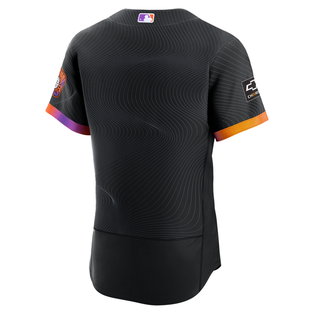 San Francisco Giants City Connect Authentic Sponsor Patch Jersey | Anthracite