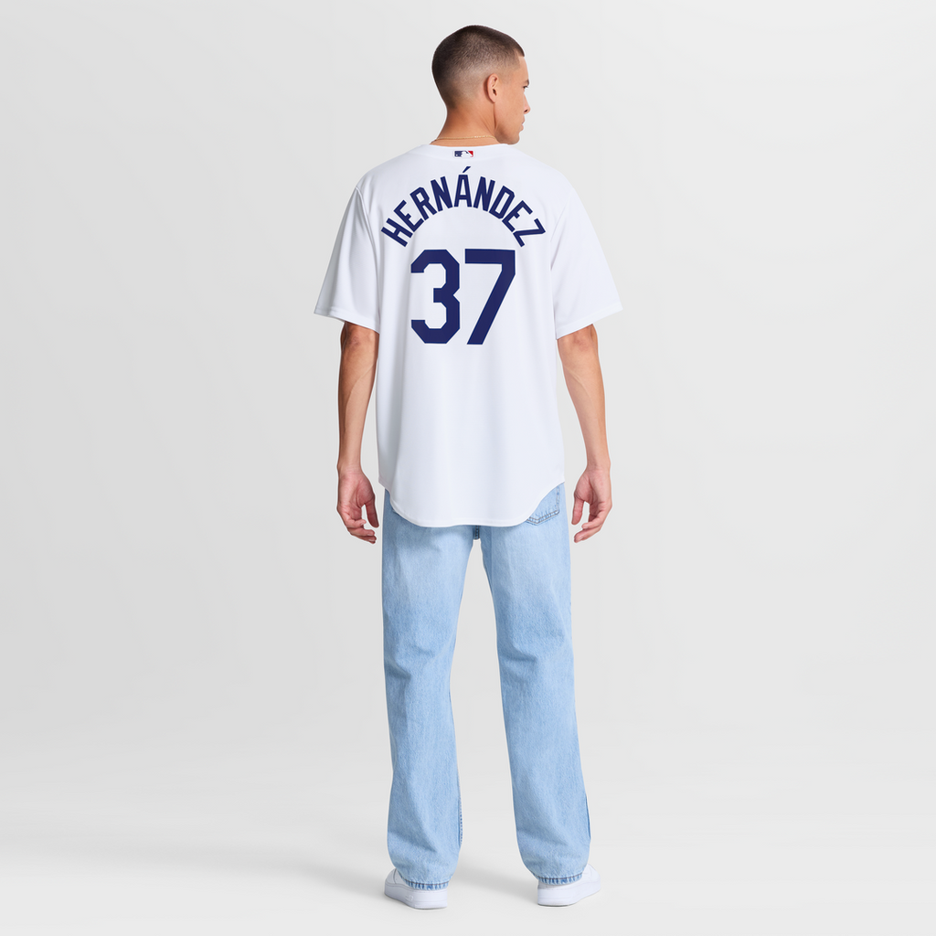 Los Angeles Dodgers Teoscar Hernández Home Replica Jersey | White