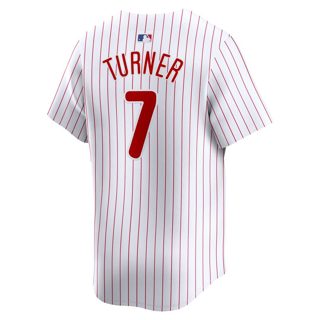 Philadelphia Phillies Trea Turner Youth Home Limited Jersey | White