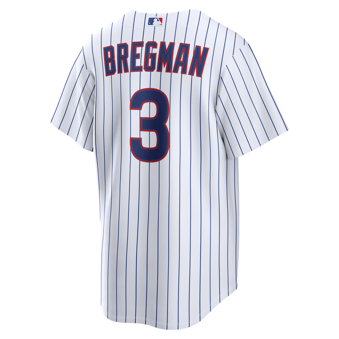 Chicago Cubs Alex Bregman Home Replica Jersey | White