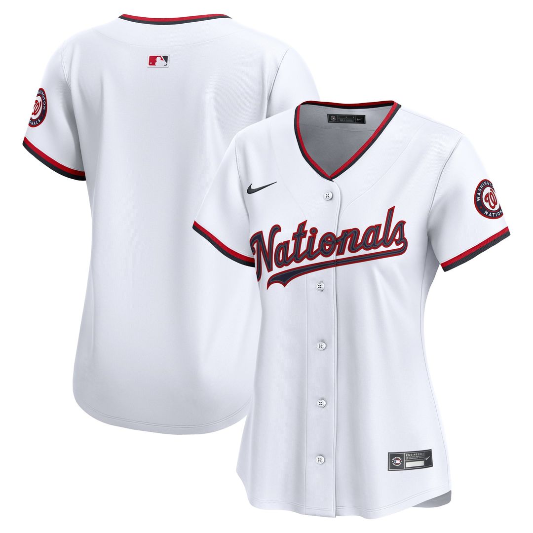 Washington Nationals Women's Home Limited Jersey | White