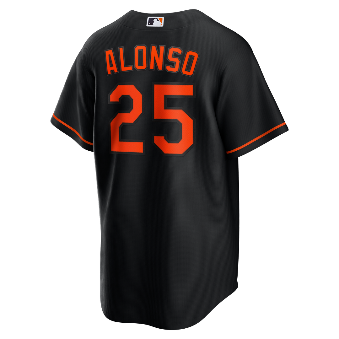 Baltimore Orioles Pete Alonso Alternate Replica Jersey | Black